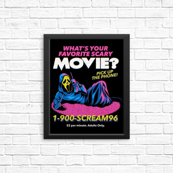 1-900 Scream - Posters & Prints Discount - Image 3