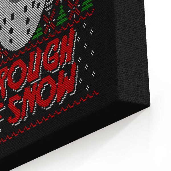 Slashing Through the Snow - Canvas Print Supply - Image 3