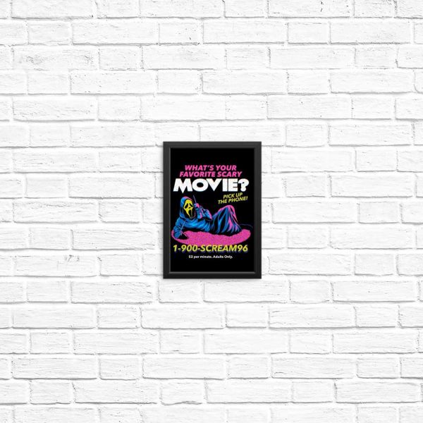1-900 Scream - Posters & Prints Discount - Image 2