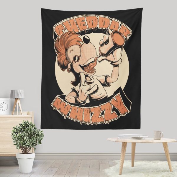 Cheddar Whizzy - Wall Tapestry Online
