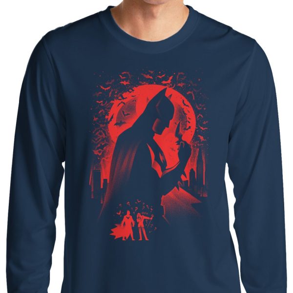 The Vengeant Night - Long Sleeve T-Shirt on Sale - Image 3