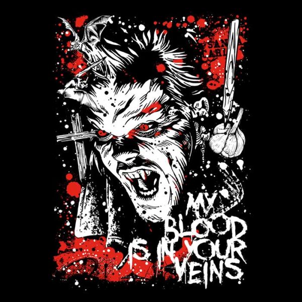 Blood in Your Veins - Throw Pillow Fashion - Image 2