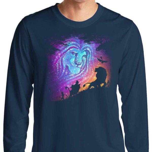 He Lives In You - Long Sleeve T-Shirt For Cheap - Image 3