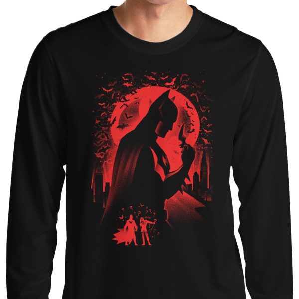 The Vengeant Night - Long Sleeve T-Shirt on Sale