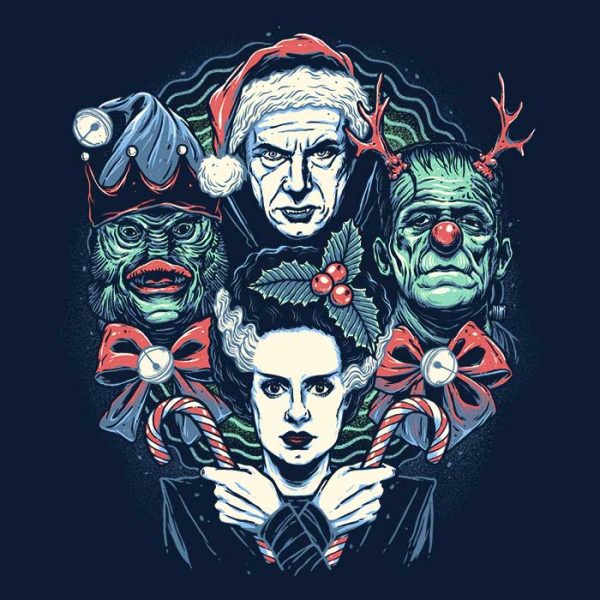 Christmas Monsters - Mousepad Online Sale - Image 2