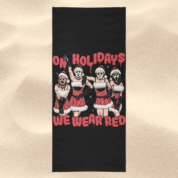 We Wear Red - Towel on Sale